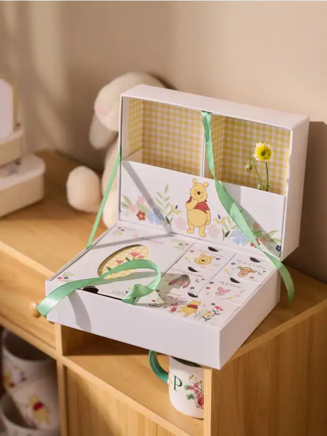 Scatola dei ricordi Winnie the Pooh - panna