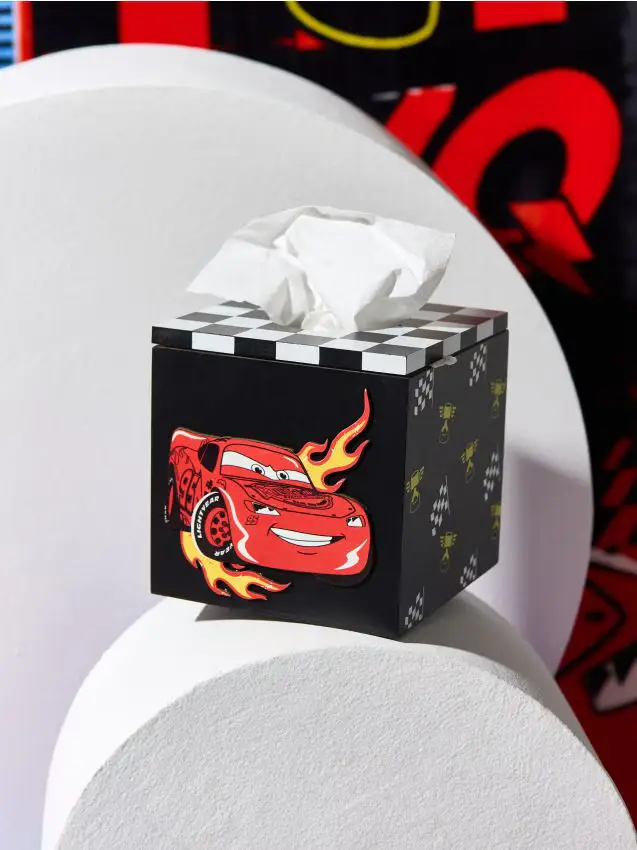 Scatola porta-fazzoletti di carta Cars - multicolor
