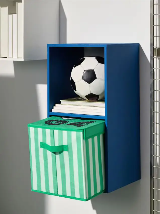 Scatola portaoggetti con coperchio - multicolor