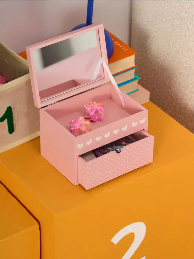 Scatola - rosa pastello