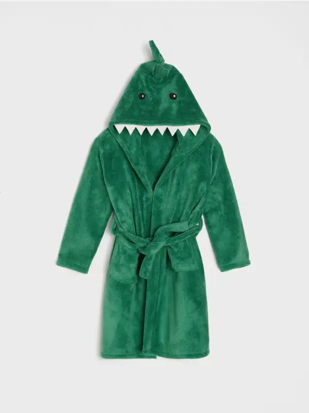 Set Accappatoio e asciugamano - verde