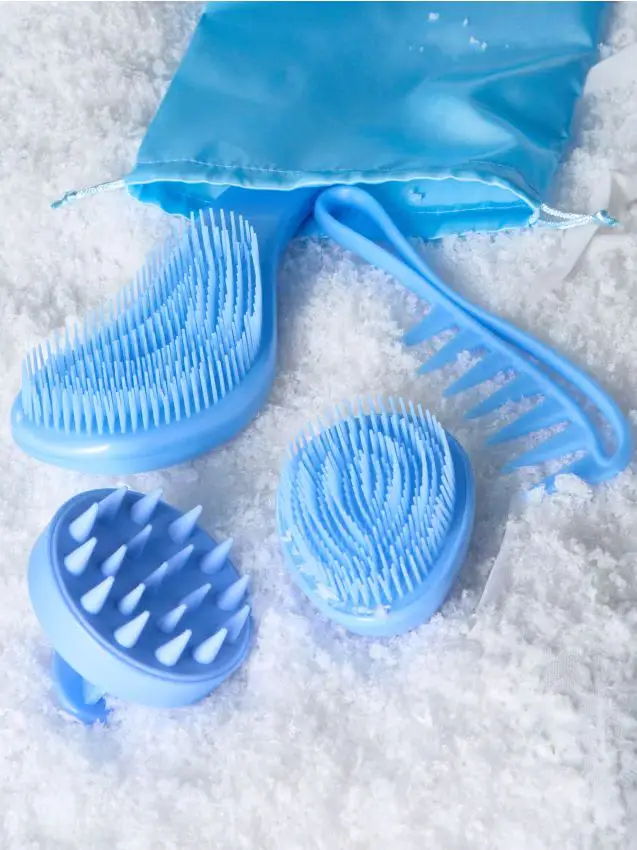 Set cura capelli - blu pallido