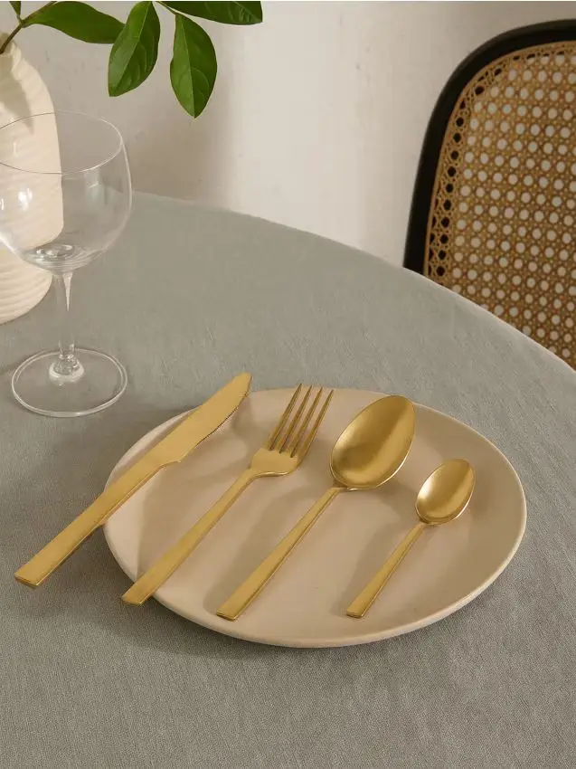 Set da 16 posate - oro