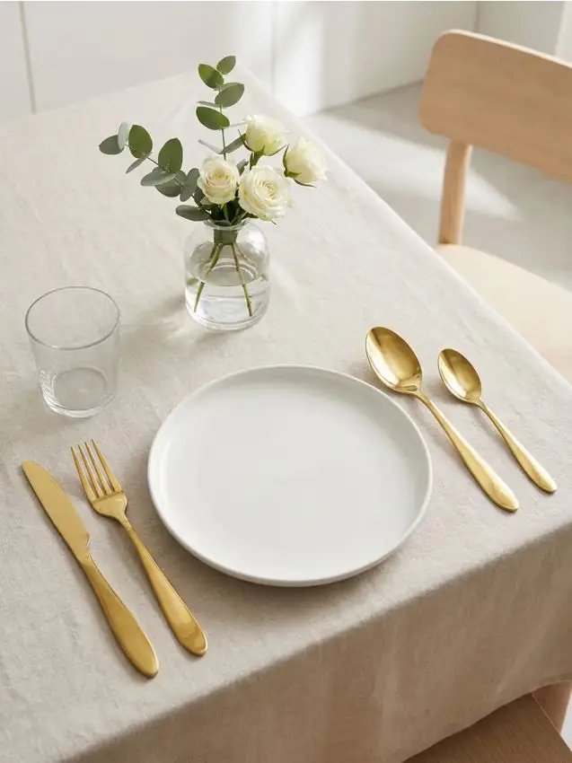 Set da 4 posate - oro