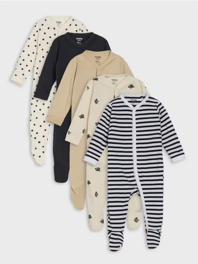 Set da 5 pigiami - bianco