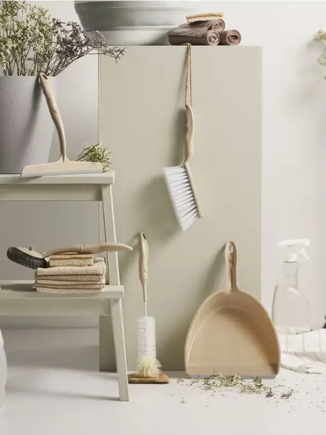 Set di accessori per la pulizia 5 pack - beige