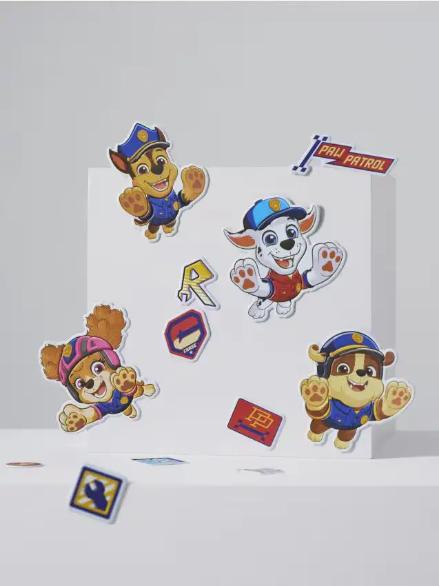 Set di adesivi da parete PAW Patrol - multicolor