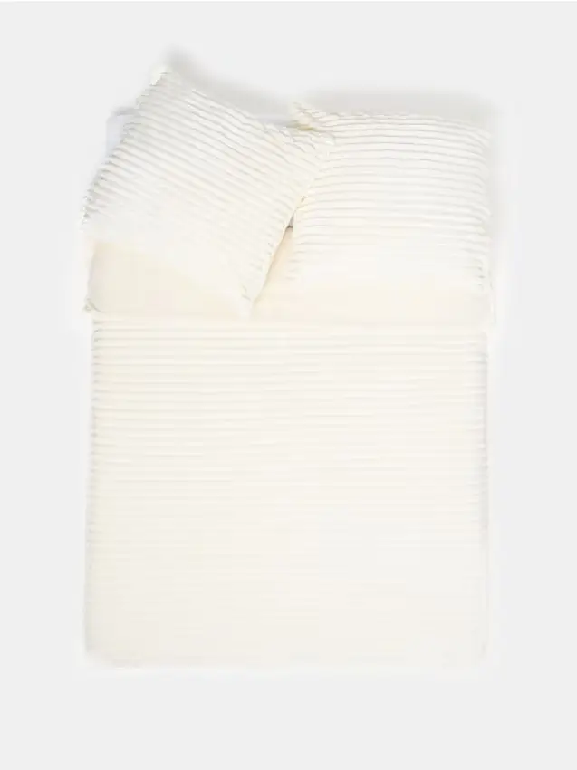 Set di biancheria da letto 200 cm x 220 cm - panna