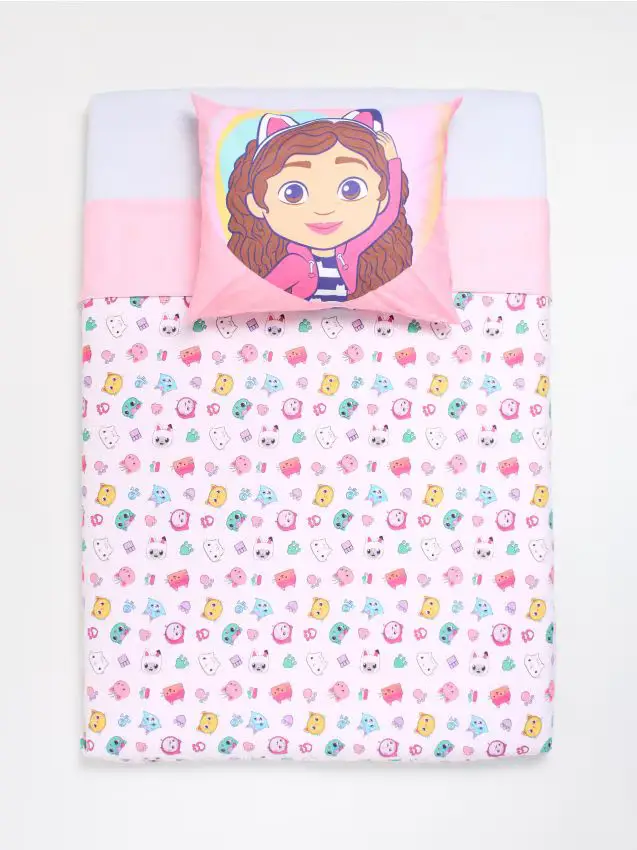 Set di biancheria da letto Gabby s Dollhouse - rosa