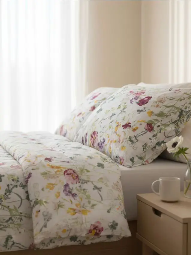 Set di biancheria da letto in cotone - multicolor