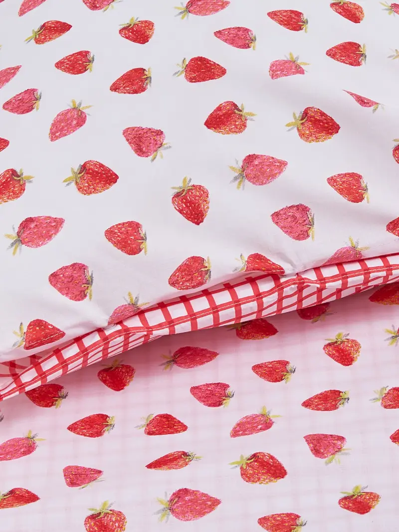 Set di biancheria da letto - rosso miniatura 4