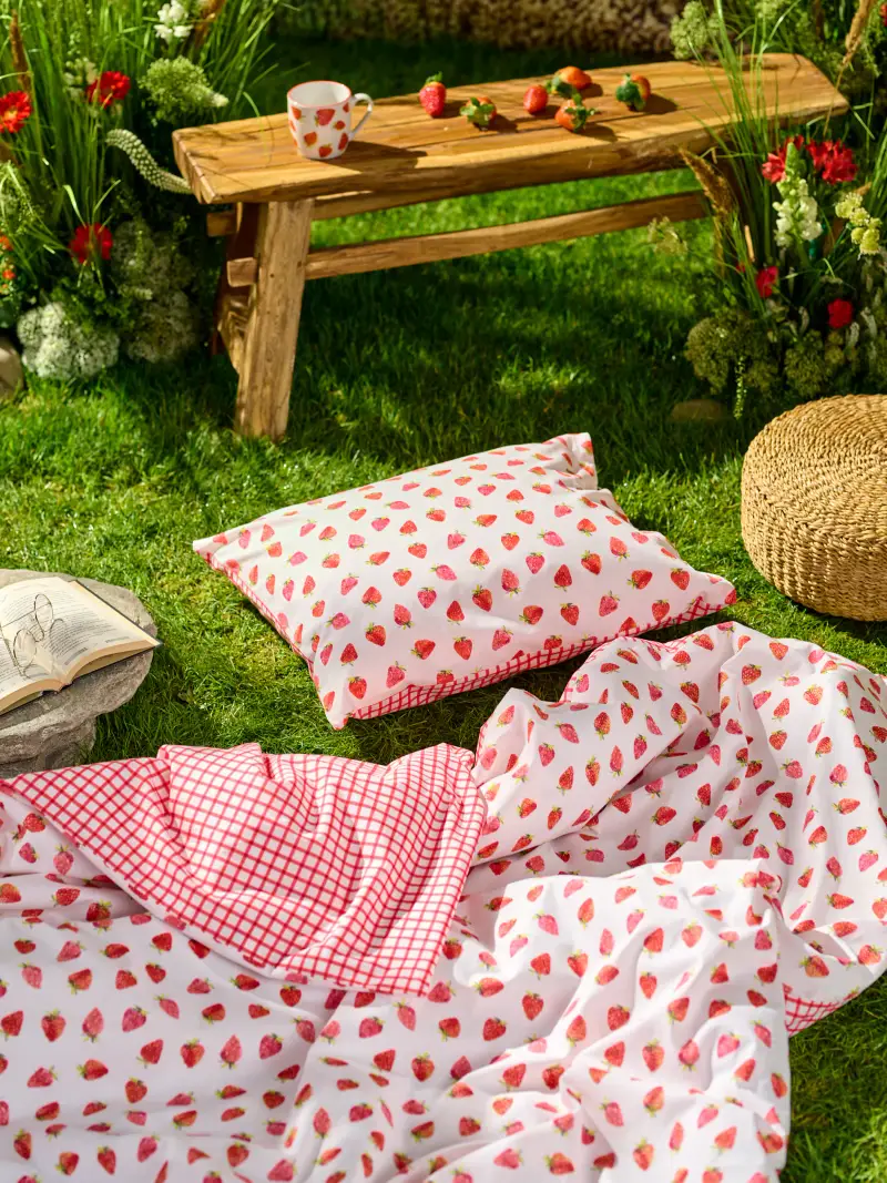 Set di biancheria da letto - rosso miniatura 2