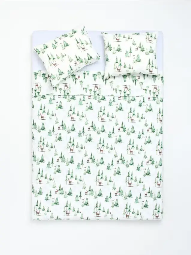 Set di biancheria da letto - verde scuro