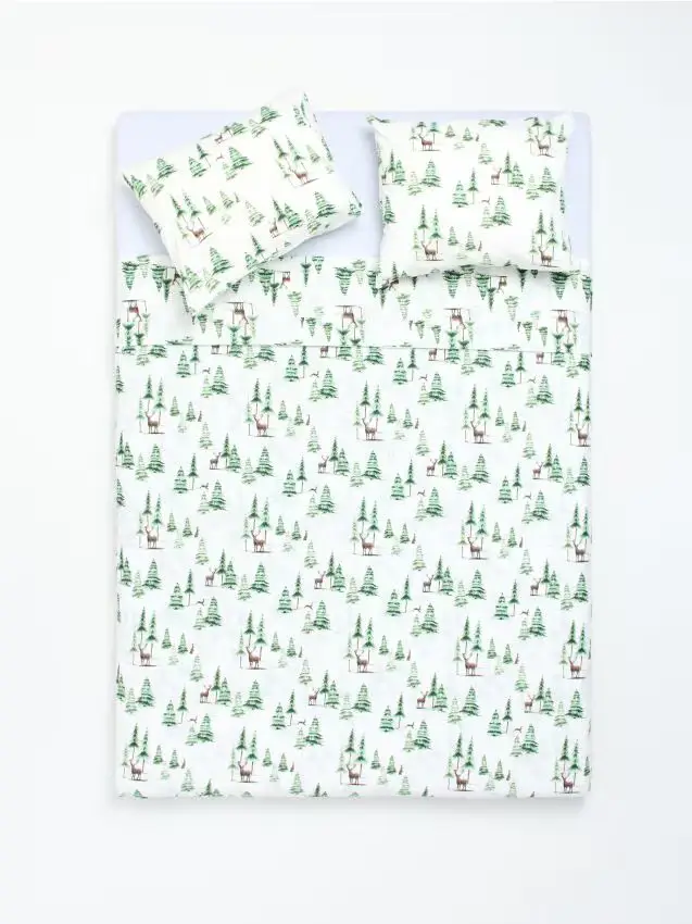 Set di biancheria da letto - verde scuro