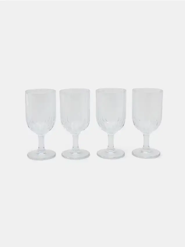 Set di bicchieri 4 pack - clear