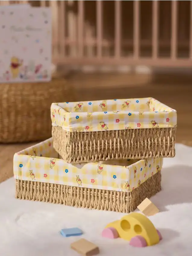 Set di cesti intrecciati per la conservazione Winnie the Pooh - multicolor