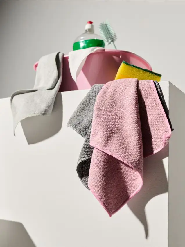 Set di panni per la pulizia 5 pack - multicolor