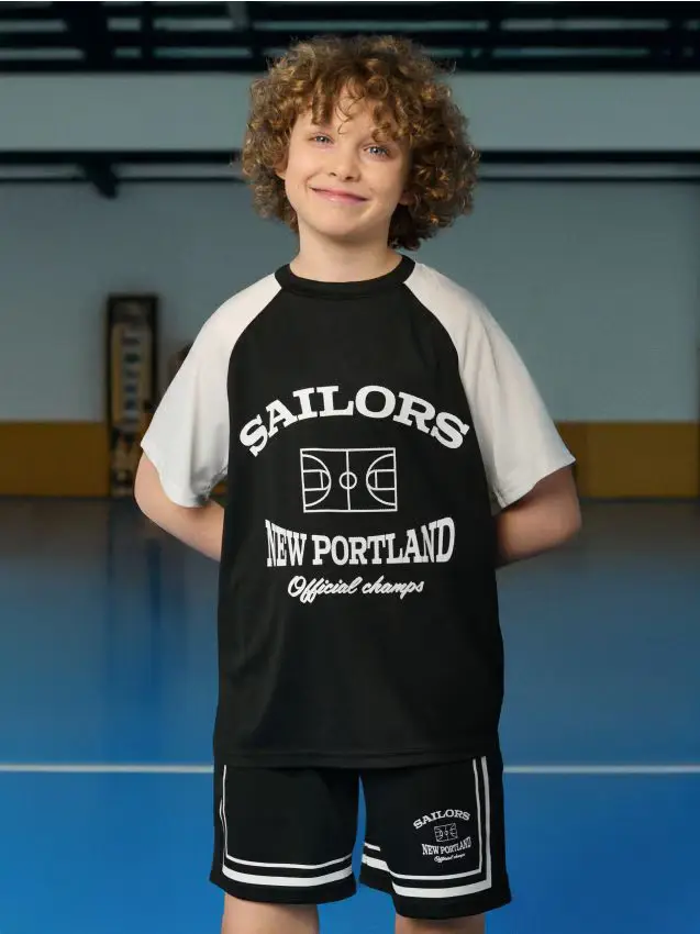 Set in jersey Active - nero