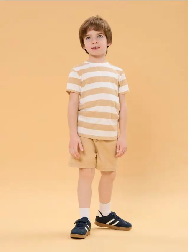 Set in jersey - beige