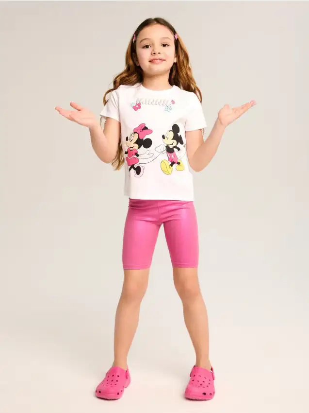 Set in jersey Minnie Mouse - bianco