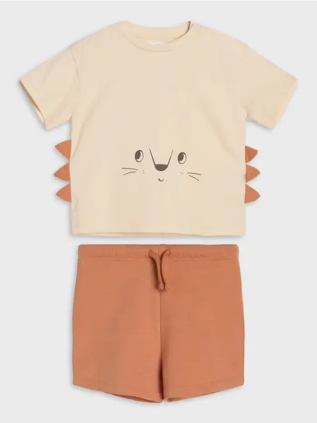 Set in jersey - multicolor