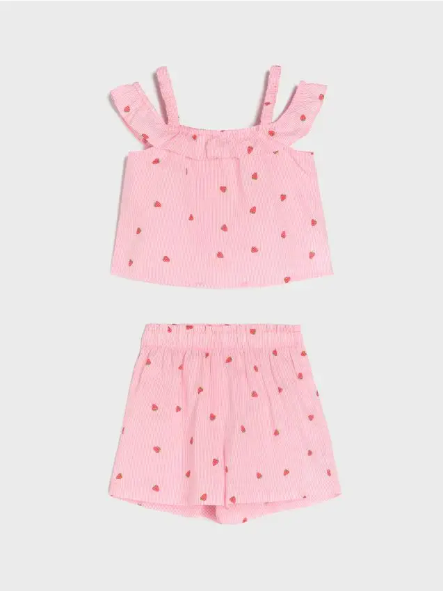 Set in jersey - multicolor