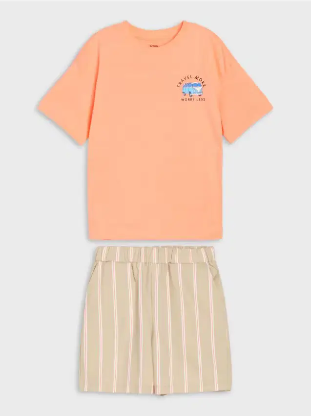 Set in jersey - multicolor