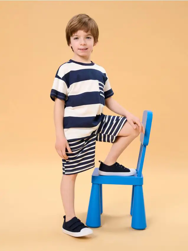 Set in jersey - panna