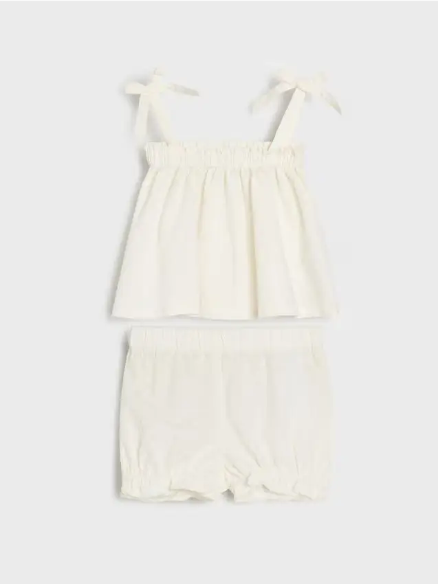 Set in jersey - panna