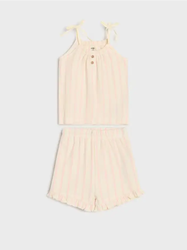 Set in jersey - panna