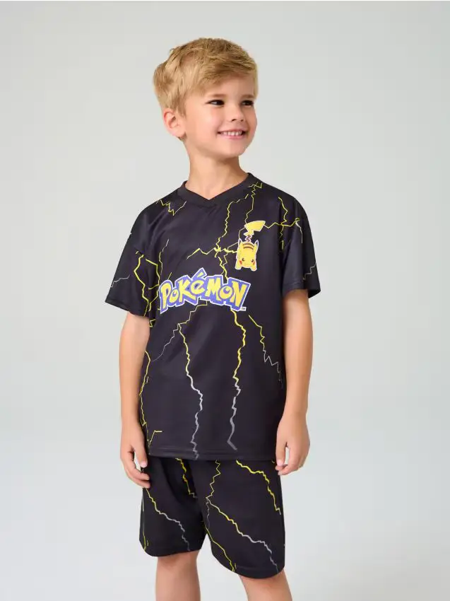 Set in jersey Pokémon - nero