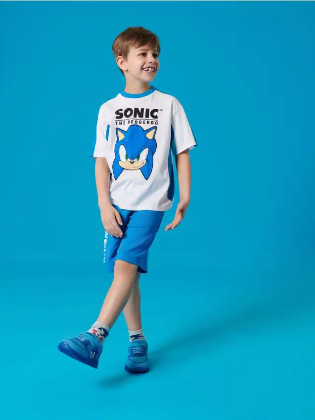 Set in jersey Sonic The Hedgehog - blu