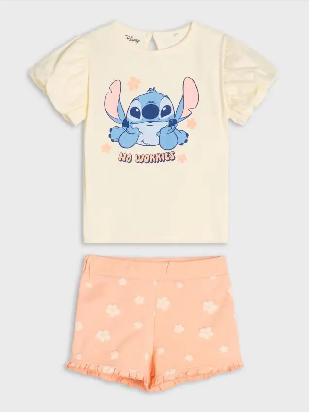 Set in jersey Stitch - panna