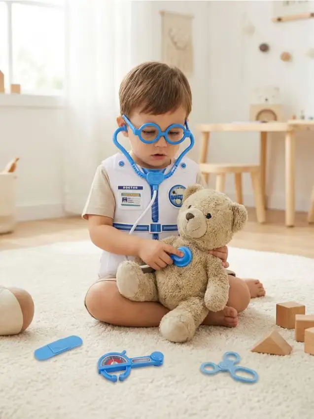 Set per gioco di ruolo - dottore - multicolor