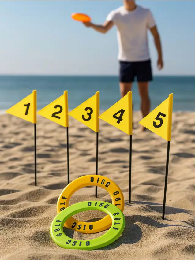 Set per il lancio del frisbee - multicolor