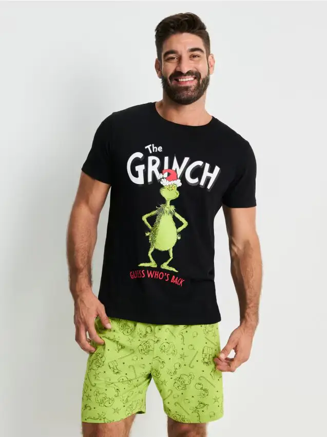 Set pigiama di due pezzi Grinch - multicolor