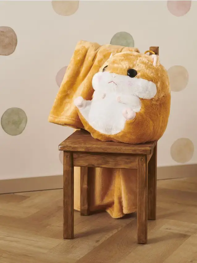 Set pupazzo e coperta - arancione