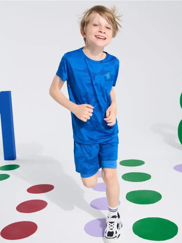 Set sportivo Active - blu