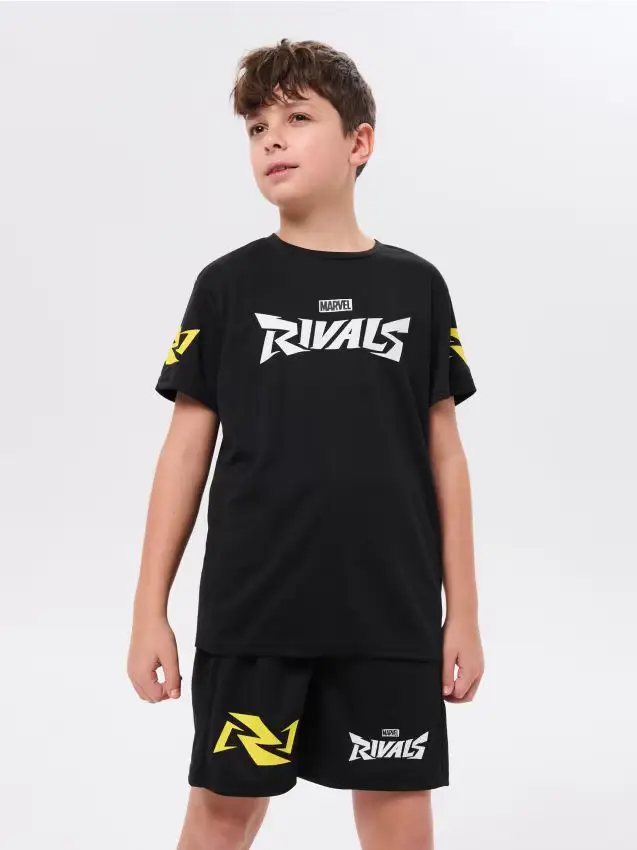 Set sportivo Marvel Rivals - nero