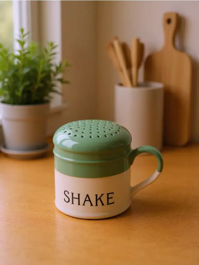 Shaker per spezie o formaggio - multicolor