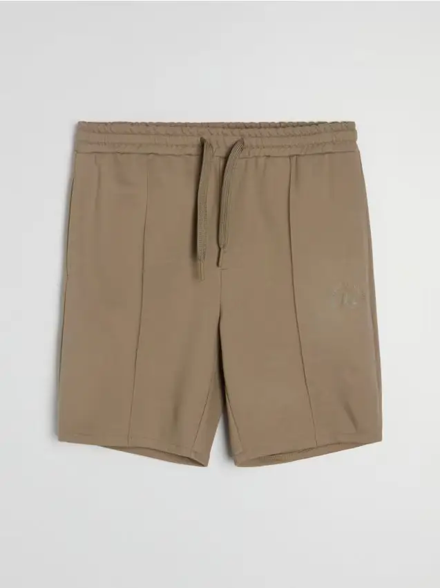 Shorts slim in viscosa - verde lime