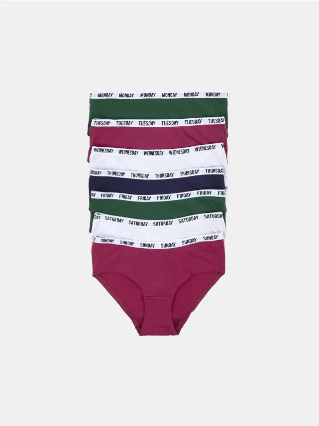 Slip classici, confezione da 7 - multicolor