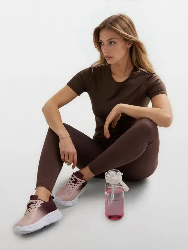 Sneakers con effetto ombre - multicolor