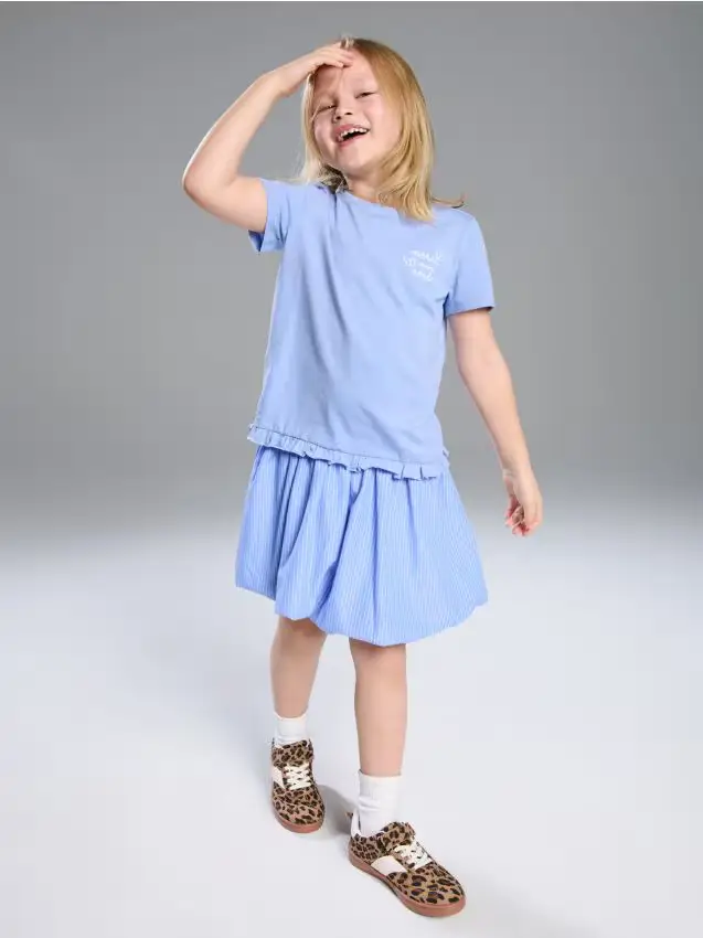 Sneakers con motivo leopardato e soletta in pelle naturale - caffè Caffè