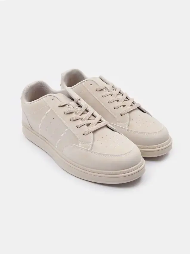 Sneakers in imitazione pelle nubuck - altro