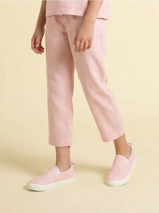 Sneakers slip-on - rosa