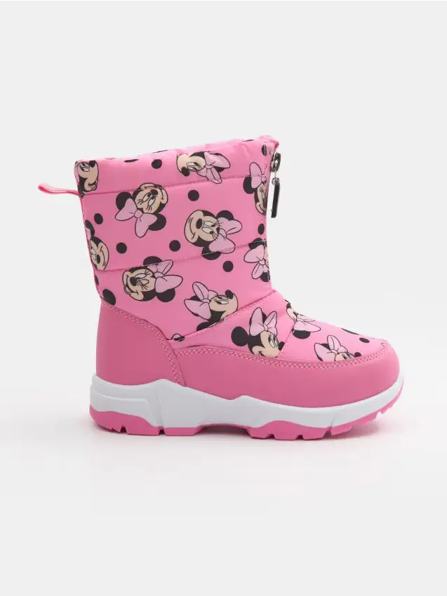 Stivali da neve Minnie Mouse - rosa