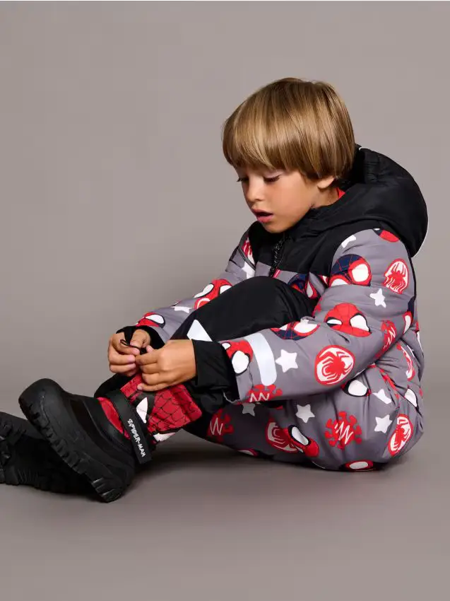 Stivali da neve Spiderman - malva