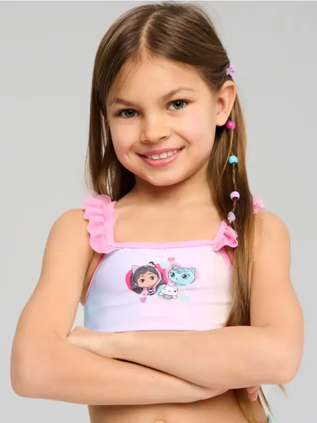 Swimsuit Gabby s Dollhouse - rosa pastello