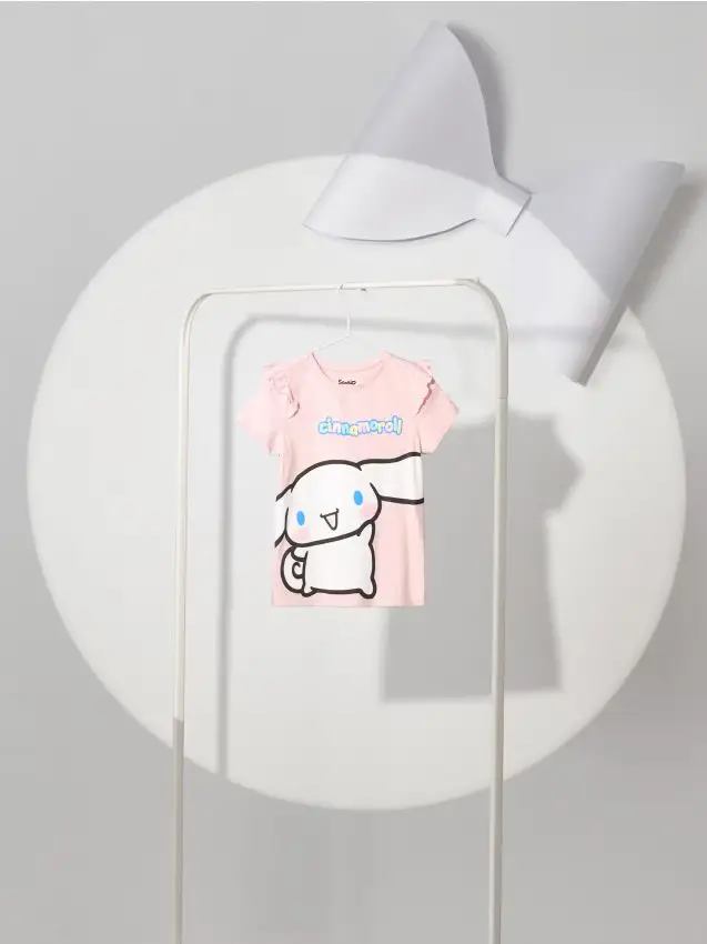 T-shirt Hello Kitty - rosa pastello